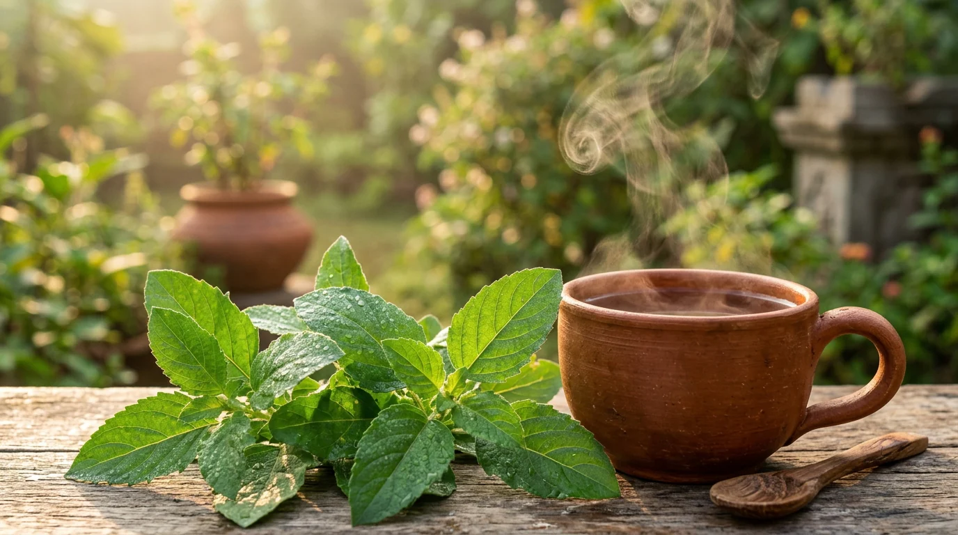 Tulsi as an Ayurvedic adaptogen for managing modern lifestyle stress
